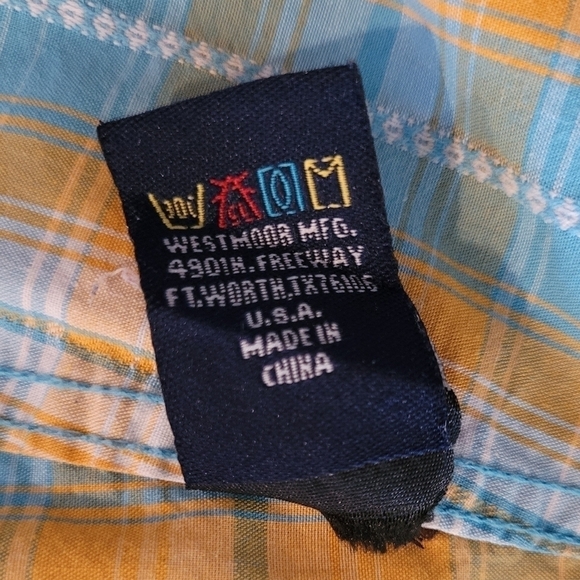 ROUGH STOCK PANHANDLE SLIM Snap-down Western Shirt, Size XL - Picture 11 of 14